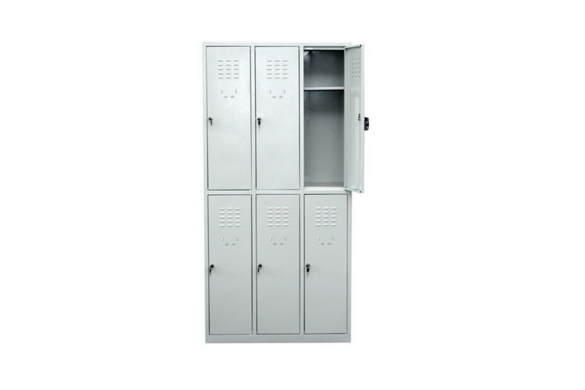 Vestiar metalic cusetat MAXI (3x2) 889 x 450 x 1800mm ECO+ 